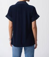 Joseph Ribkoff - Silky Knit Reversible Boxy Top