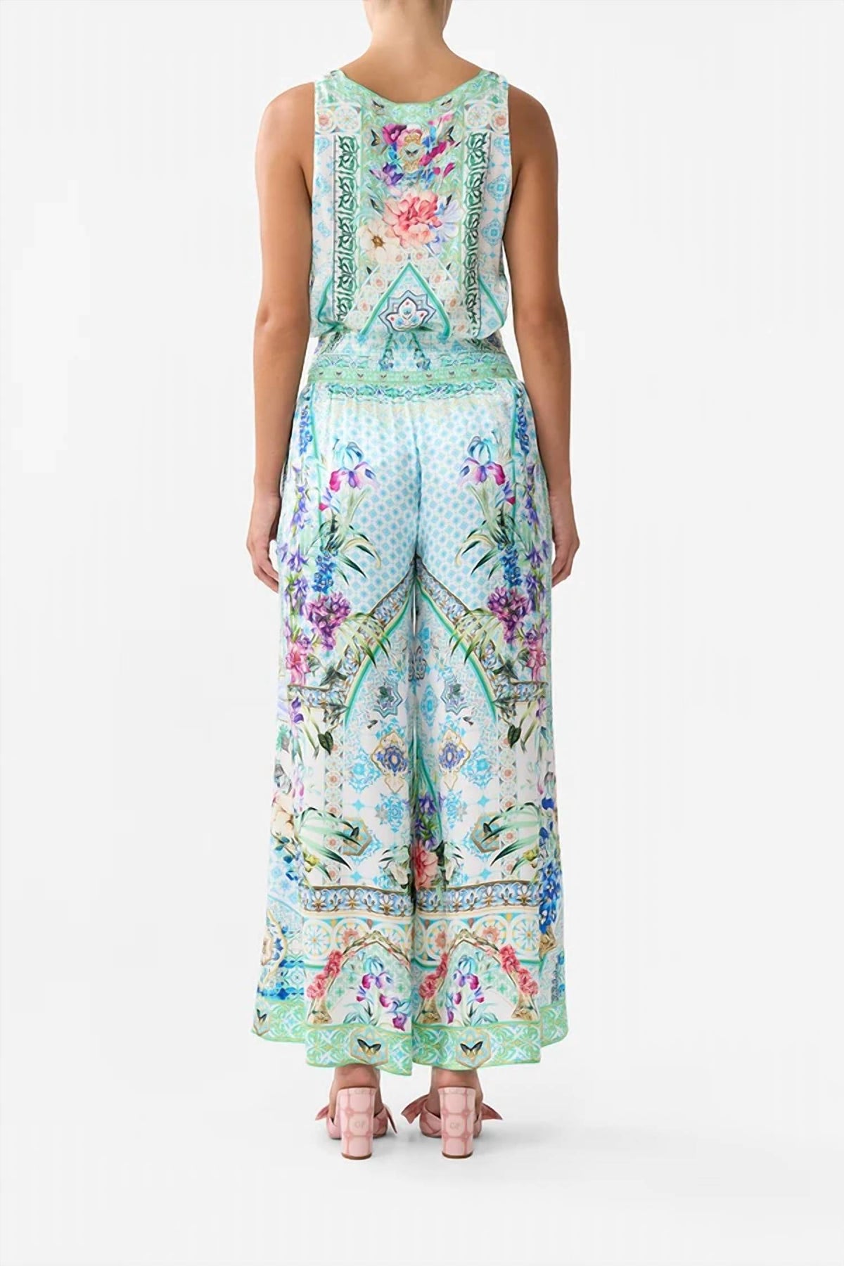 Camilla - Shirred Waist Pants