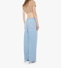Mother Buffet Nerdy Straight Leg Jeans in sugar rush - women's jeans - detail view