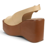 Carrano - Women's Leather Wedge Sandal
