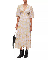 Allsaints - Aspen Momo Midi Dress