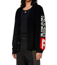 Diesel - Wool Cut-up Logo Cardigan