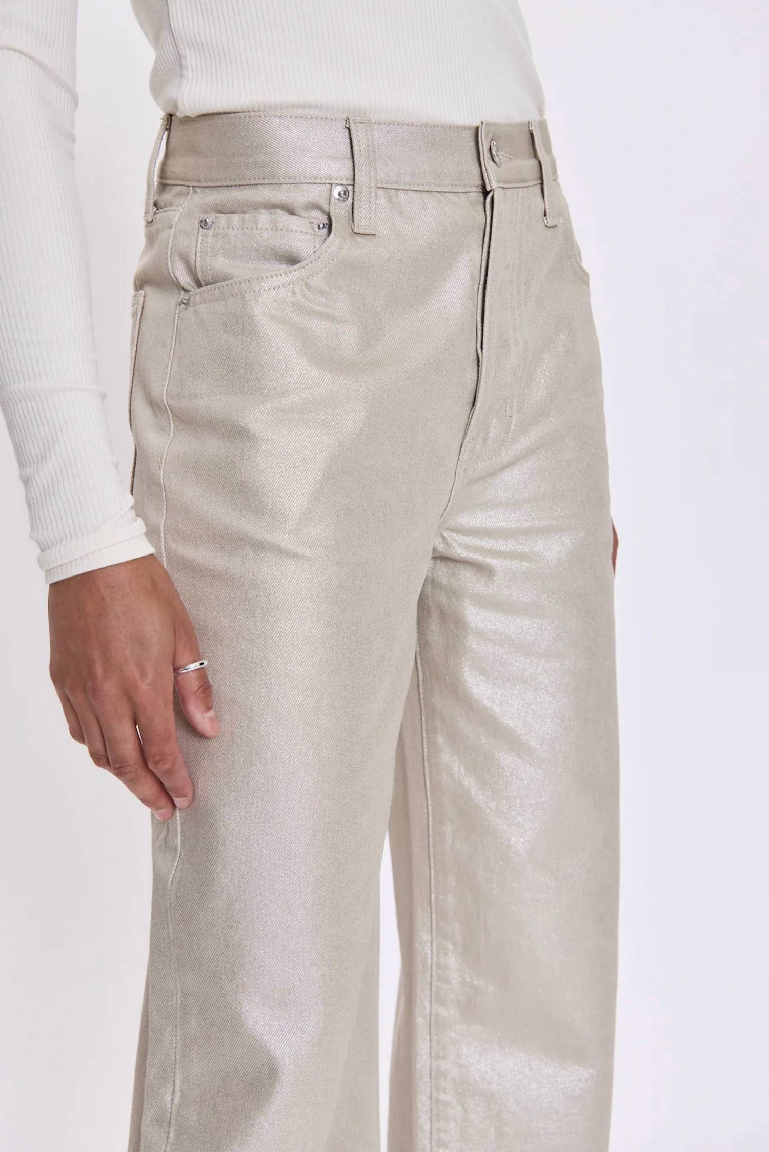 Pistola - Tate Luster Wide Leg Pants