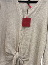 Inizio - Women's Tie Front Top