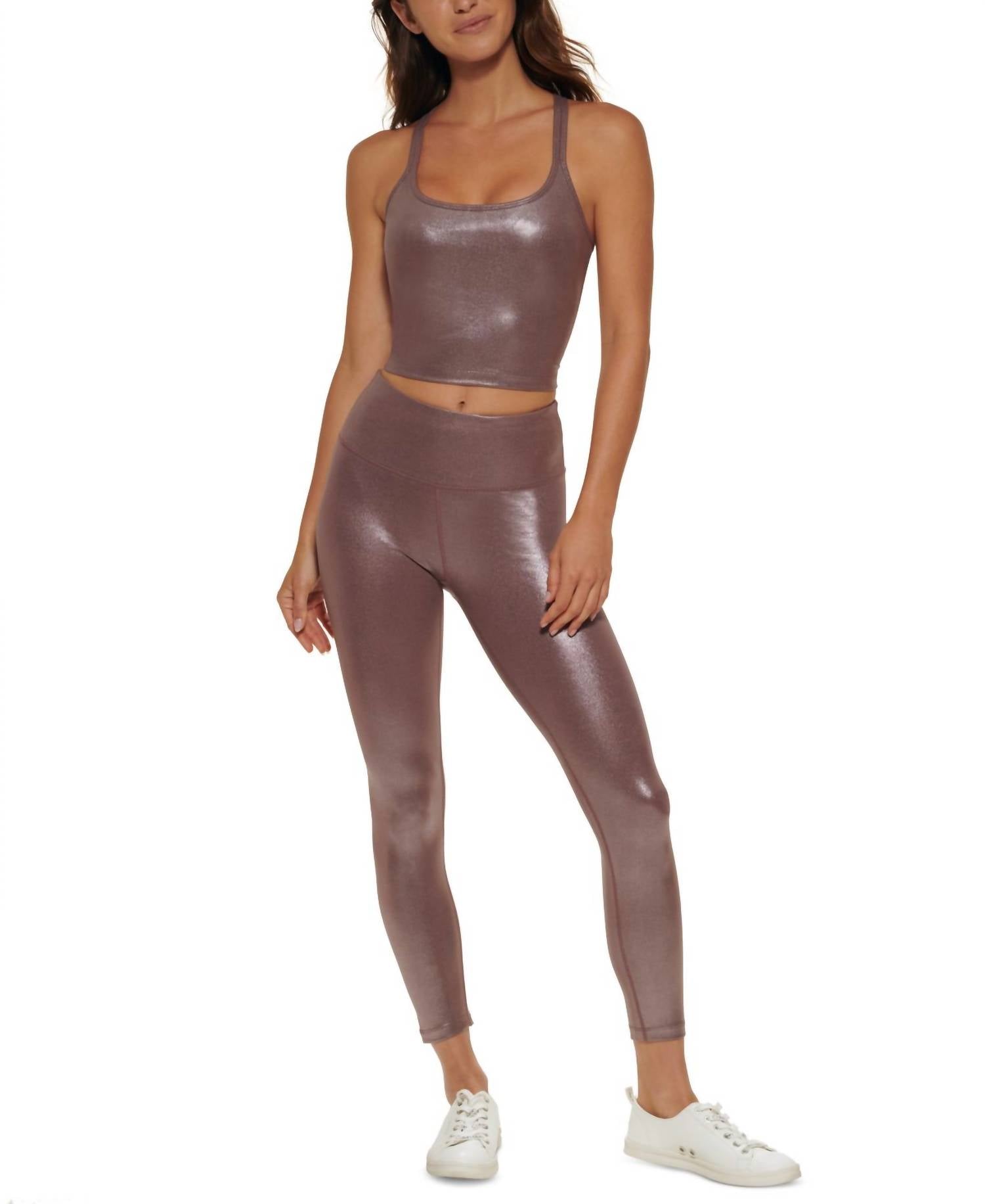 Calvin Klein - Activewear Performance Printed Strappy-Back Tank Top