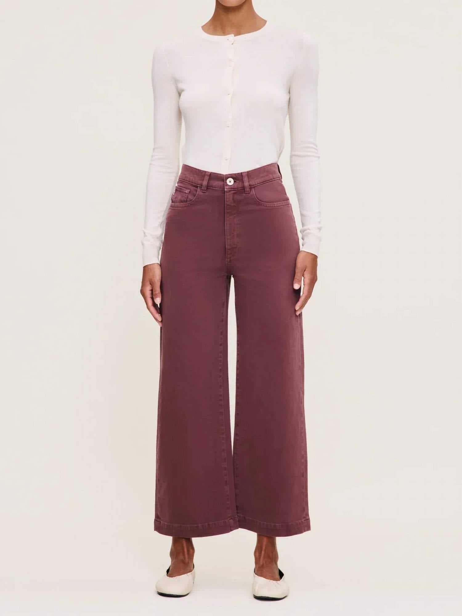 Dl1961 - Women'S - Hepburn Wide Leg Trouser Jeans