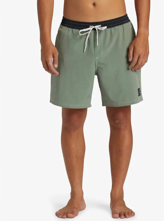 Quiksilver - Men's Original Straight Leg Volley Shorts