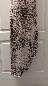 ANDREE BY UNIT Women's Clara Classy Dress in brown multi - women's dress