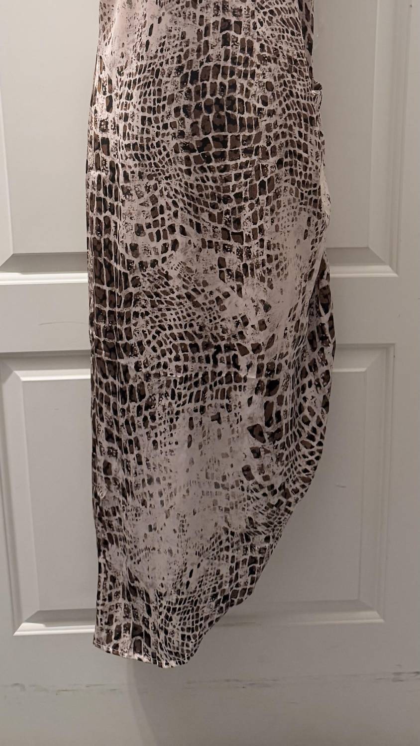 ANDREE BY UNIT Women's Clara Classy Dress in brown multi - women's dress