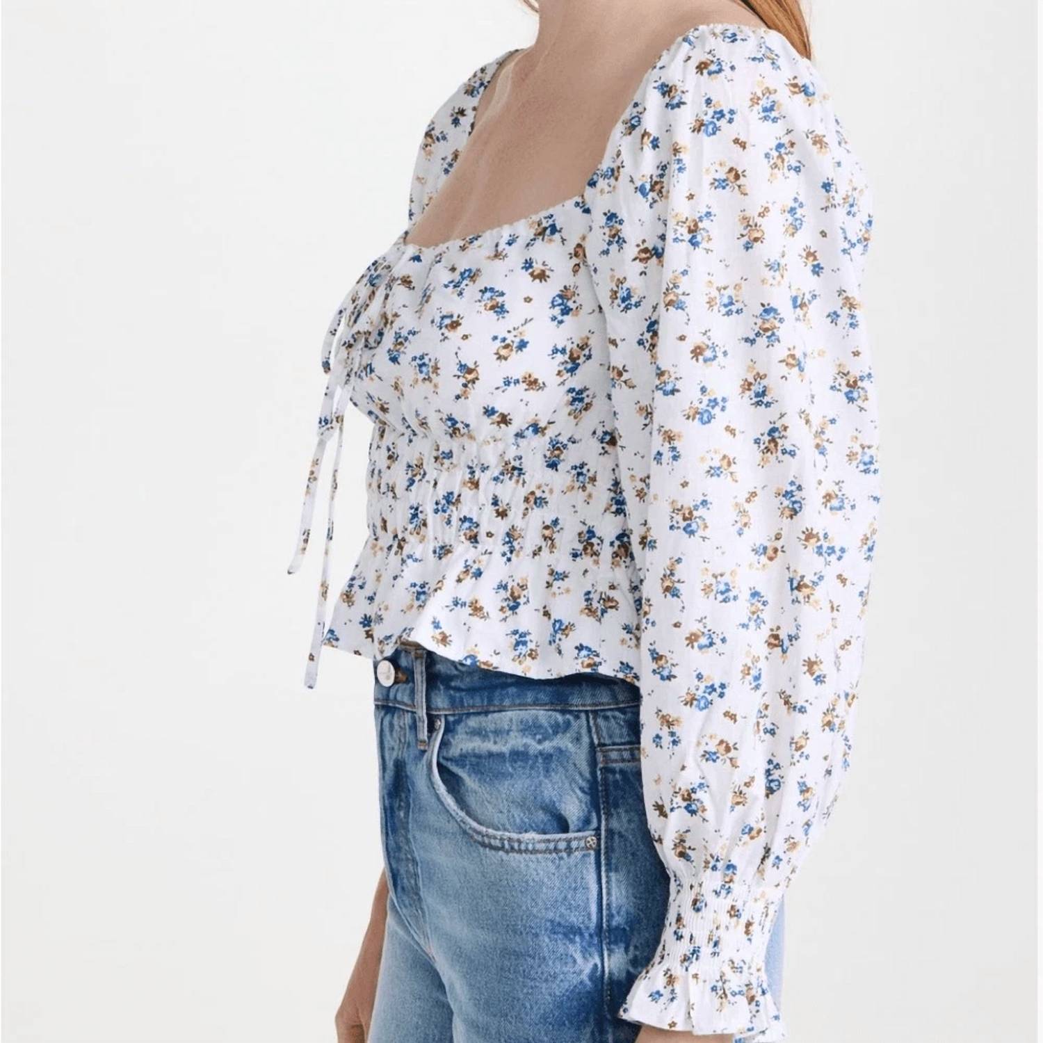 O.P.T. - Amalia Floral Top