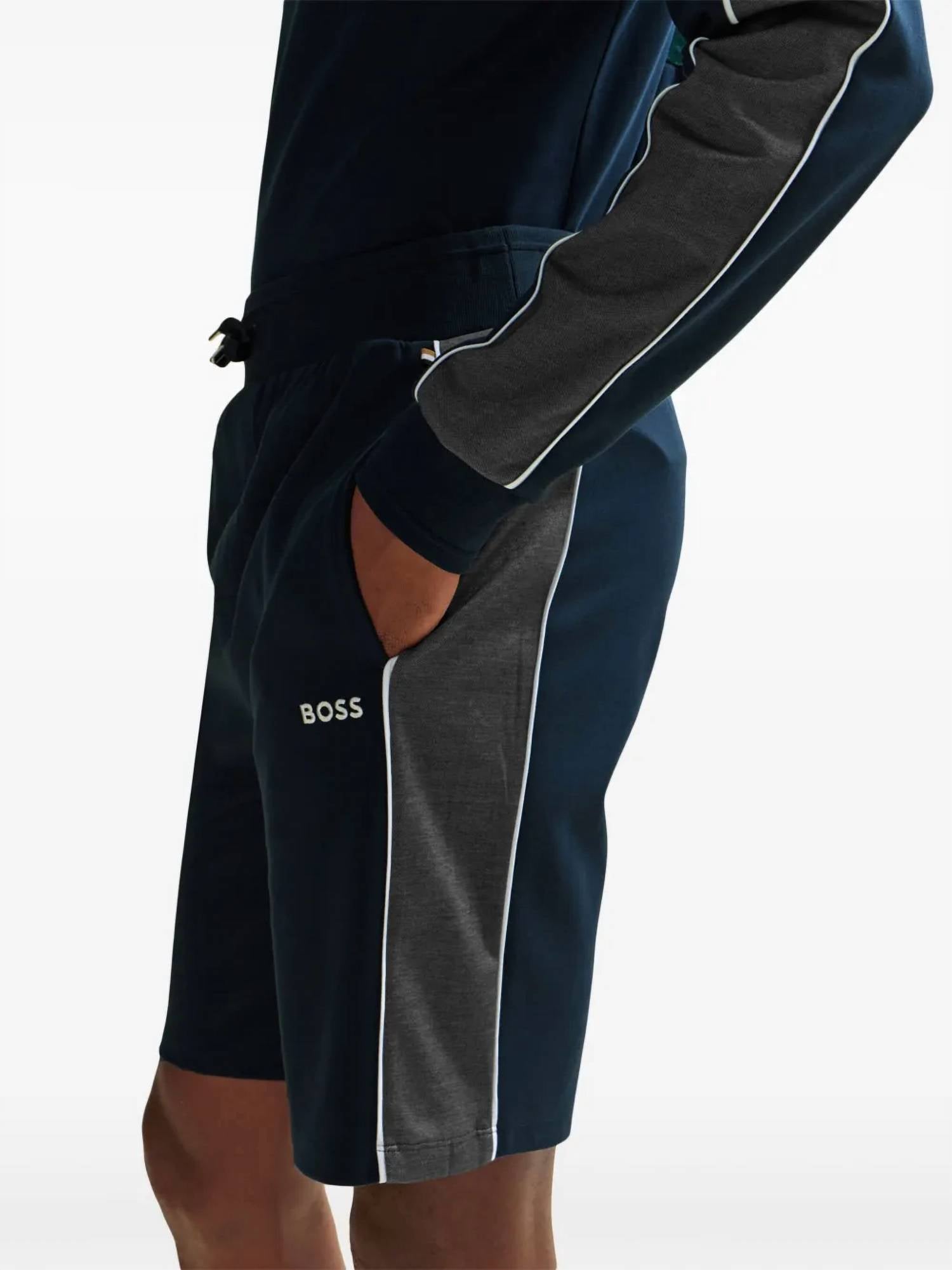 Hugo Boss - Cotton Knit Track Shorts