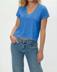 Michael Stars - Harlan Cropped V Neck Tee