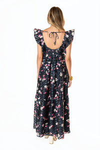 BUDDYLOVE Camilla Maxi Dress in twilight - women's dress - detail view