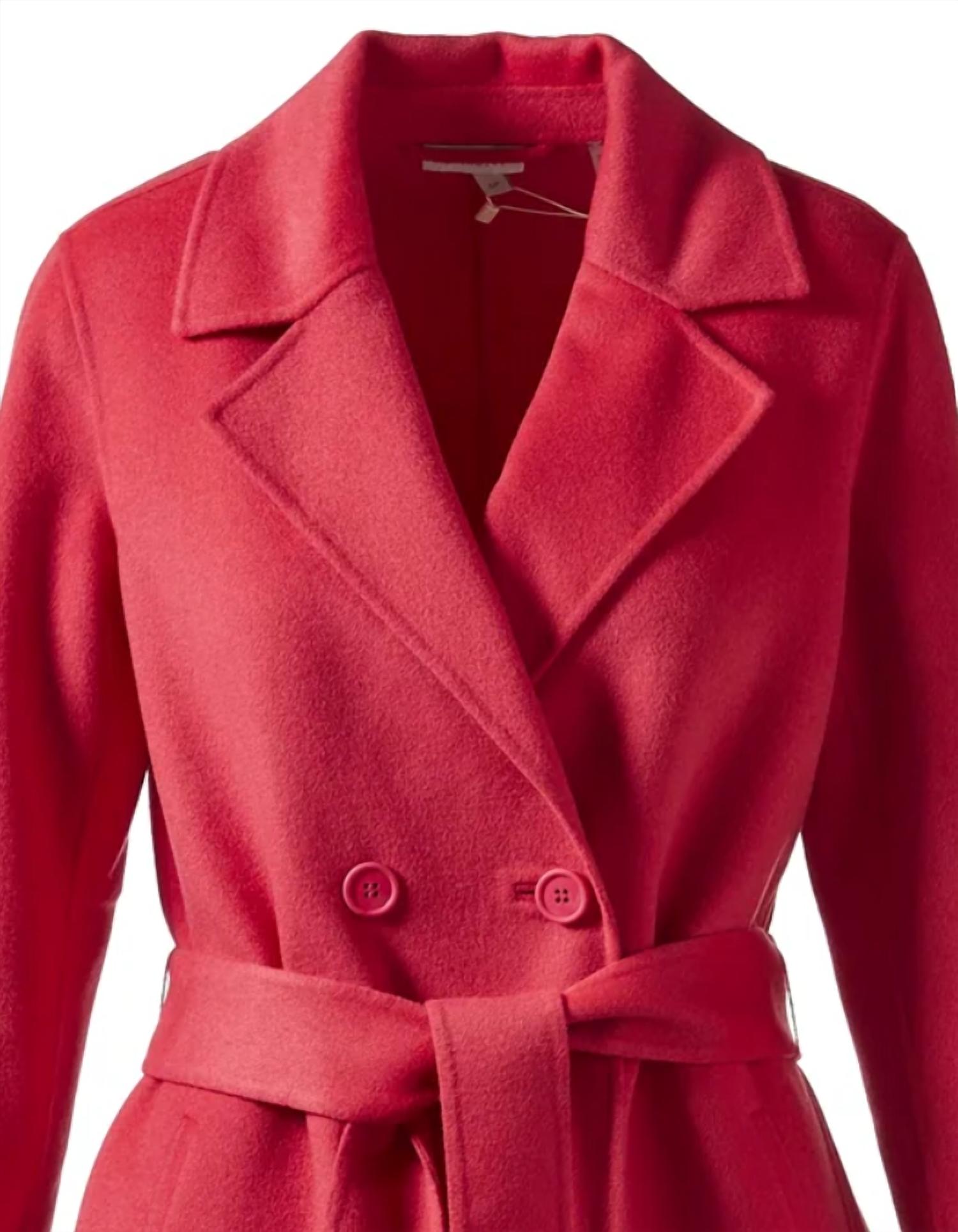 Kinross - Women's Notch Collar Belted Coat