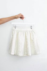 Mustard Seed - Sequin Skater Skirt