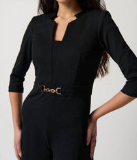 Joseph Ribkoff - Scuba Crepe Wide-leg Jumpsuit