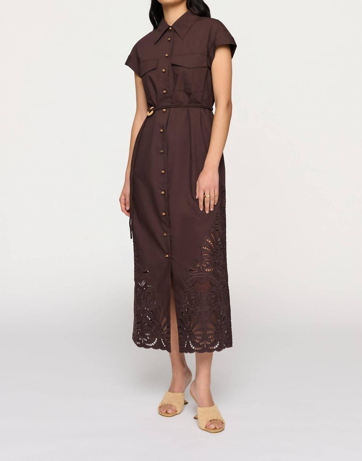 Clea - Kya Embroidered Dress