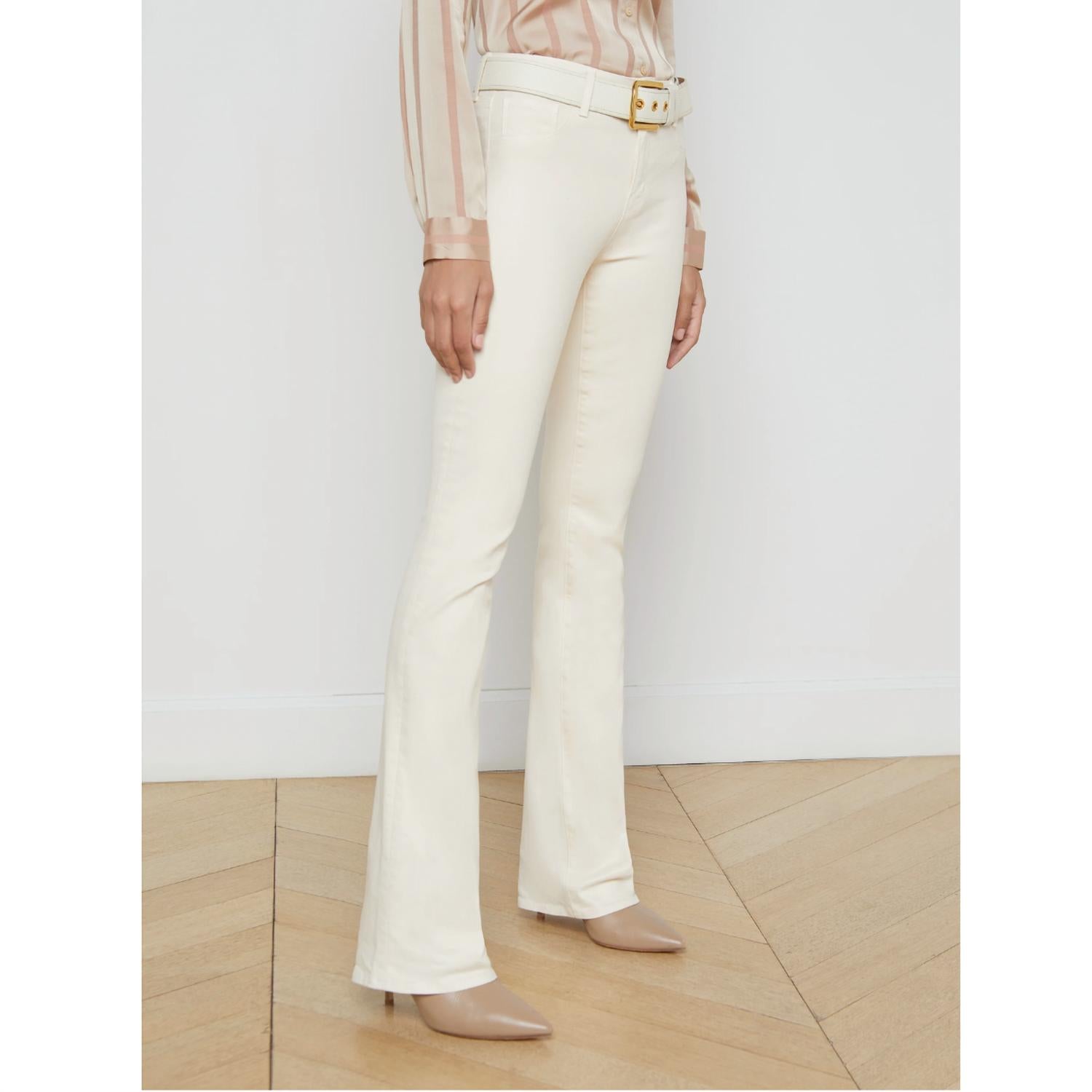 L'Agence - Selma High Rise Baby Bootcut Jeans