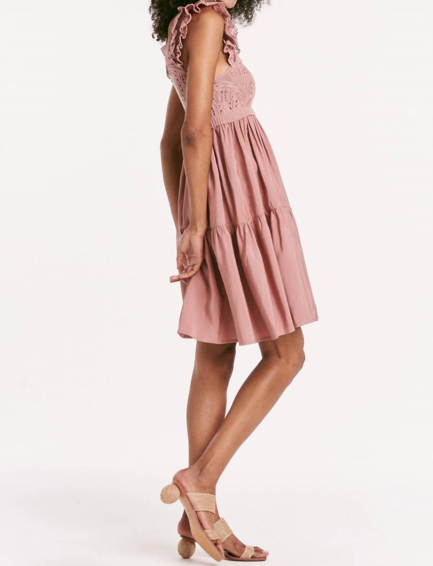 Another Love - Clementine Lace Bodice Dress