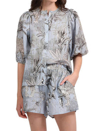 Las Surenas - Linen Blend Shorts