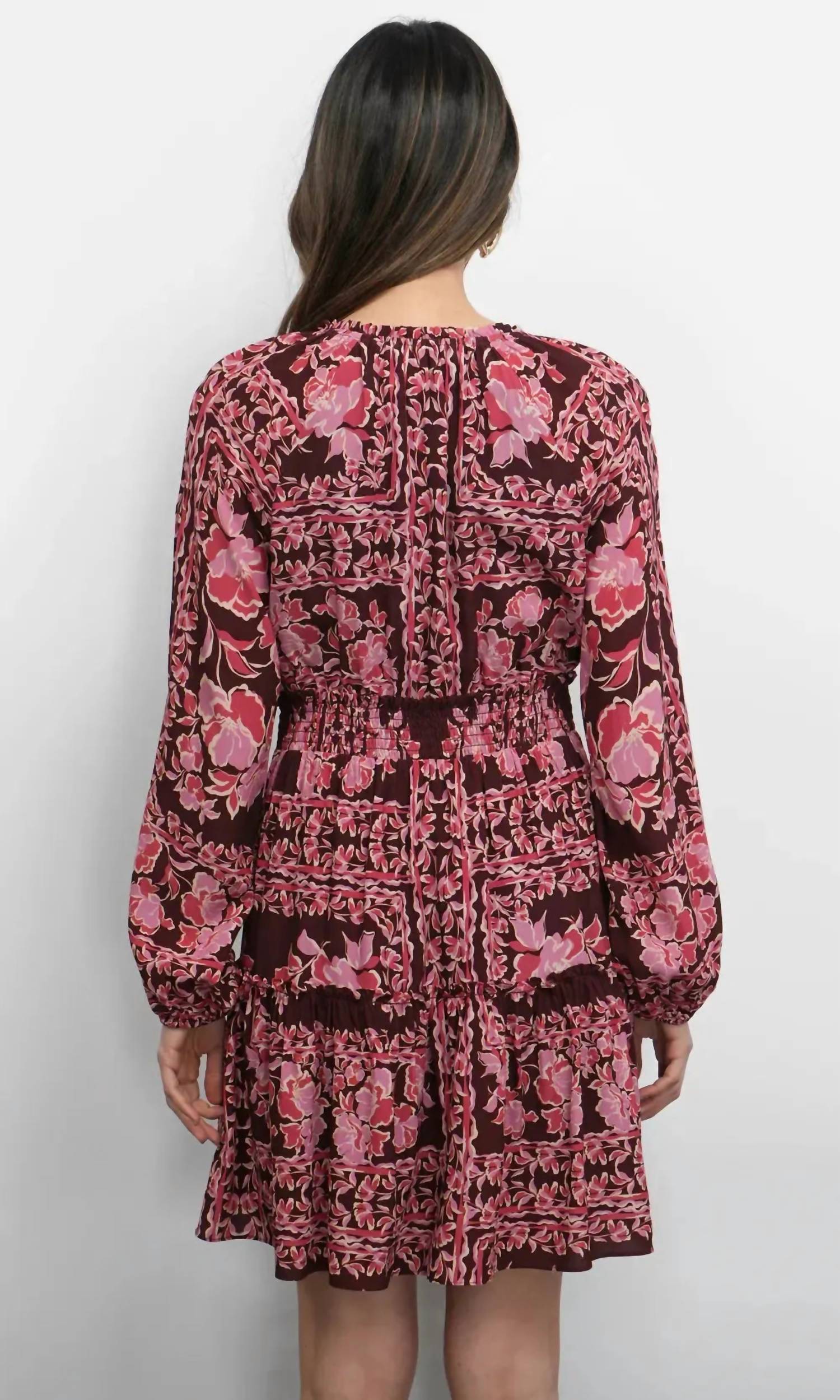 Greylin - Ringo Smocked Mini Dress