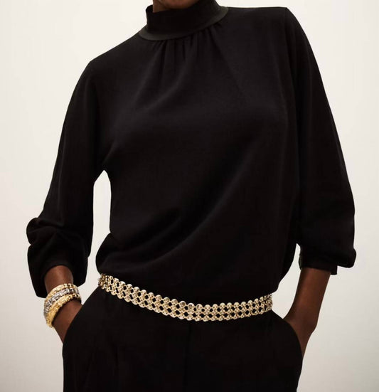 Ba&Sh - Djoumana Two-fabric Sweater