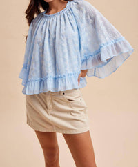 In-Loom - Embroidered Cape Top