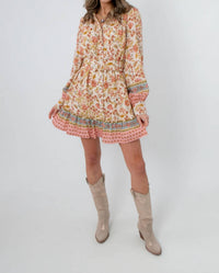 Fate - Clyvedon Floral Patterned Mini Dress