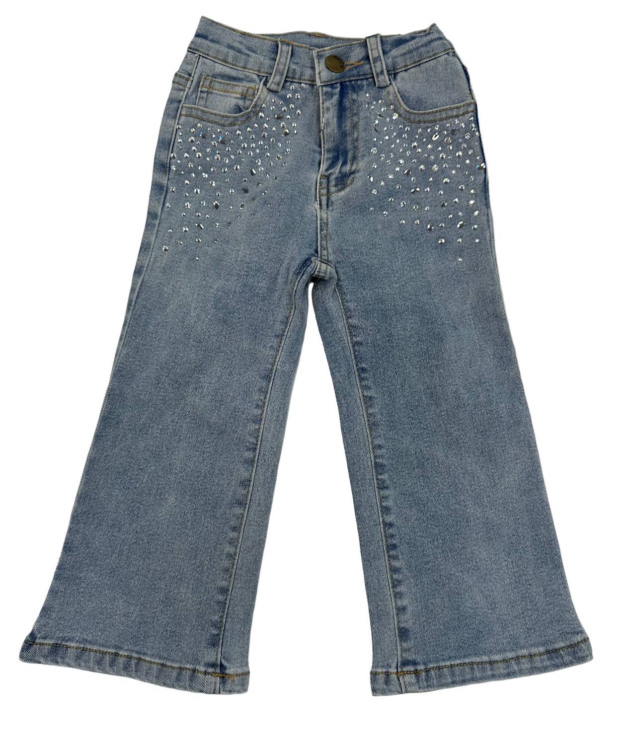 Ml Kids - Kid's Rhinestone Jeans