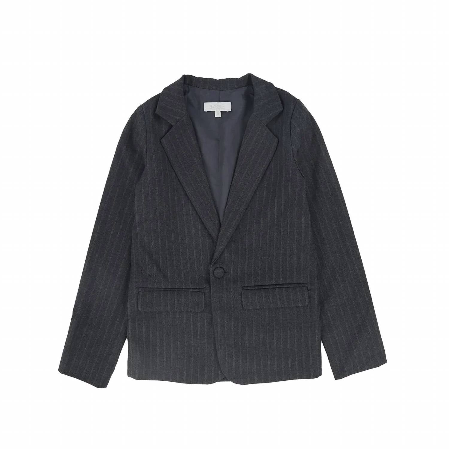 Bace - Girls Striped Pocket Blazer