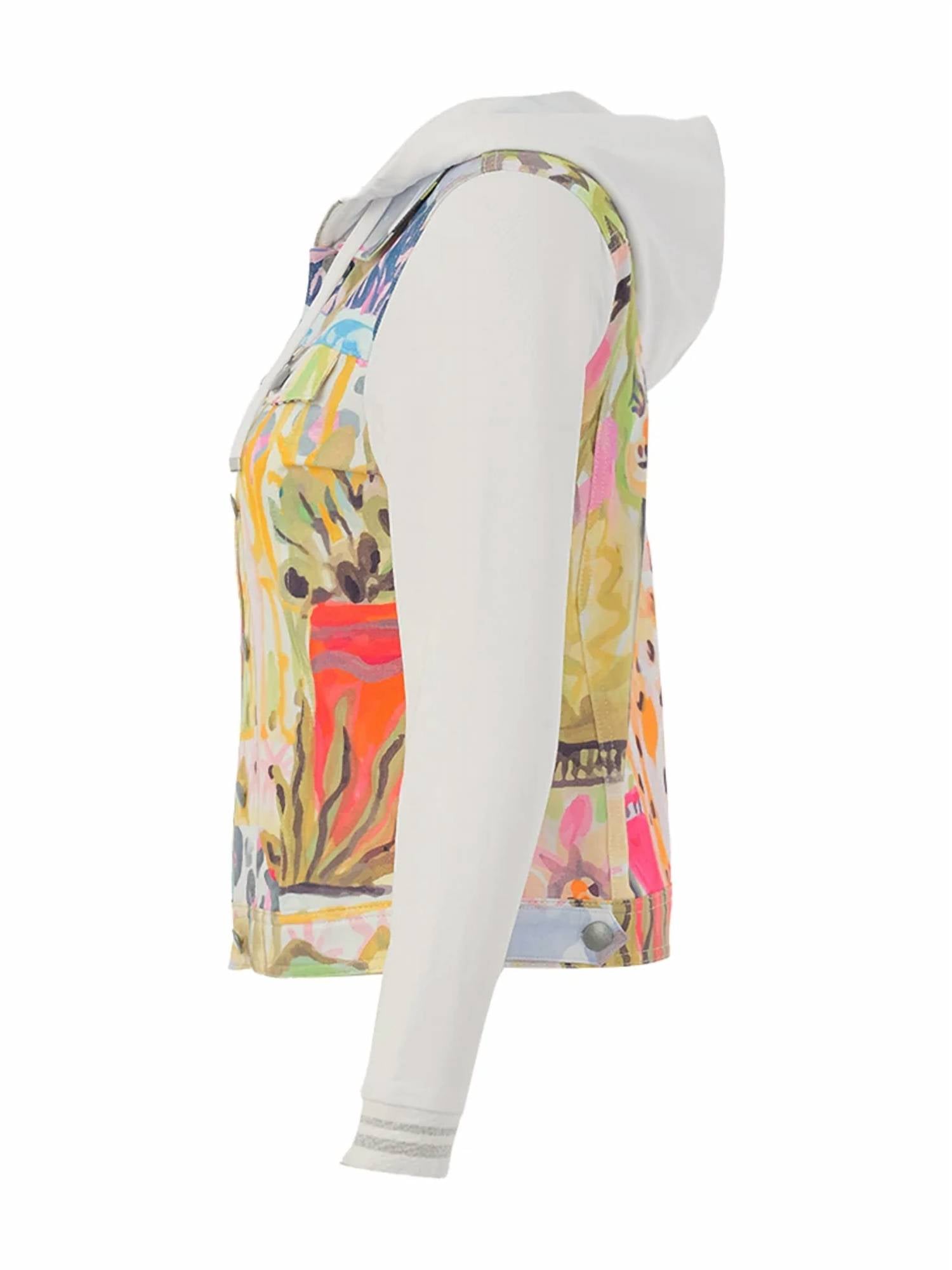 Dolcezza - Women's Print Hooded Jacket