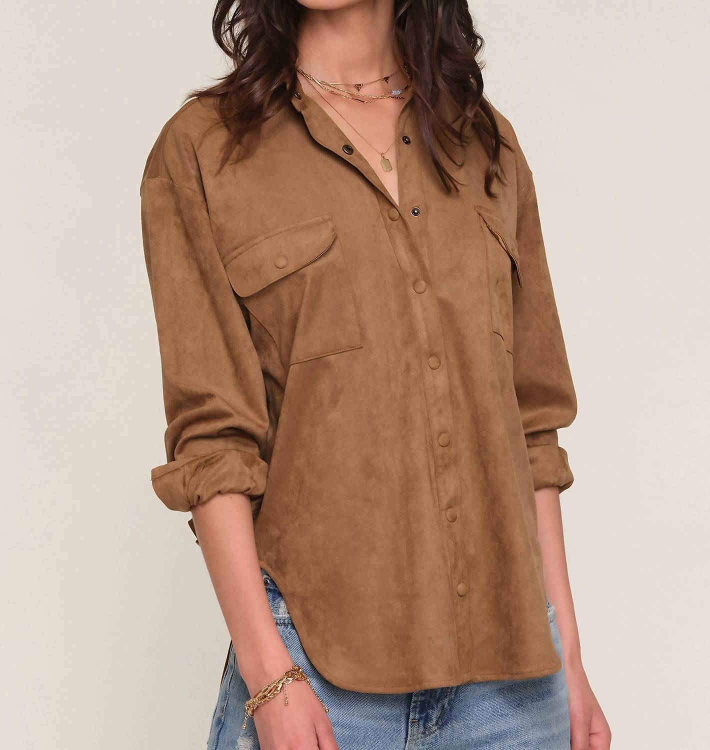 Heartloom - Maya Long Sleeve Shacket