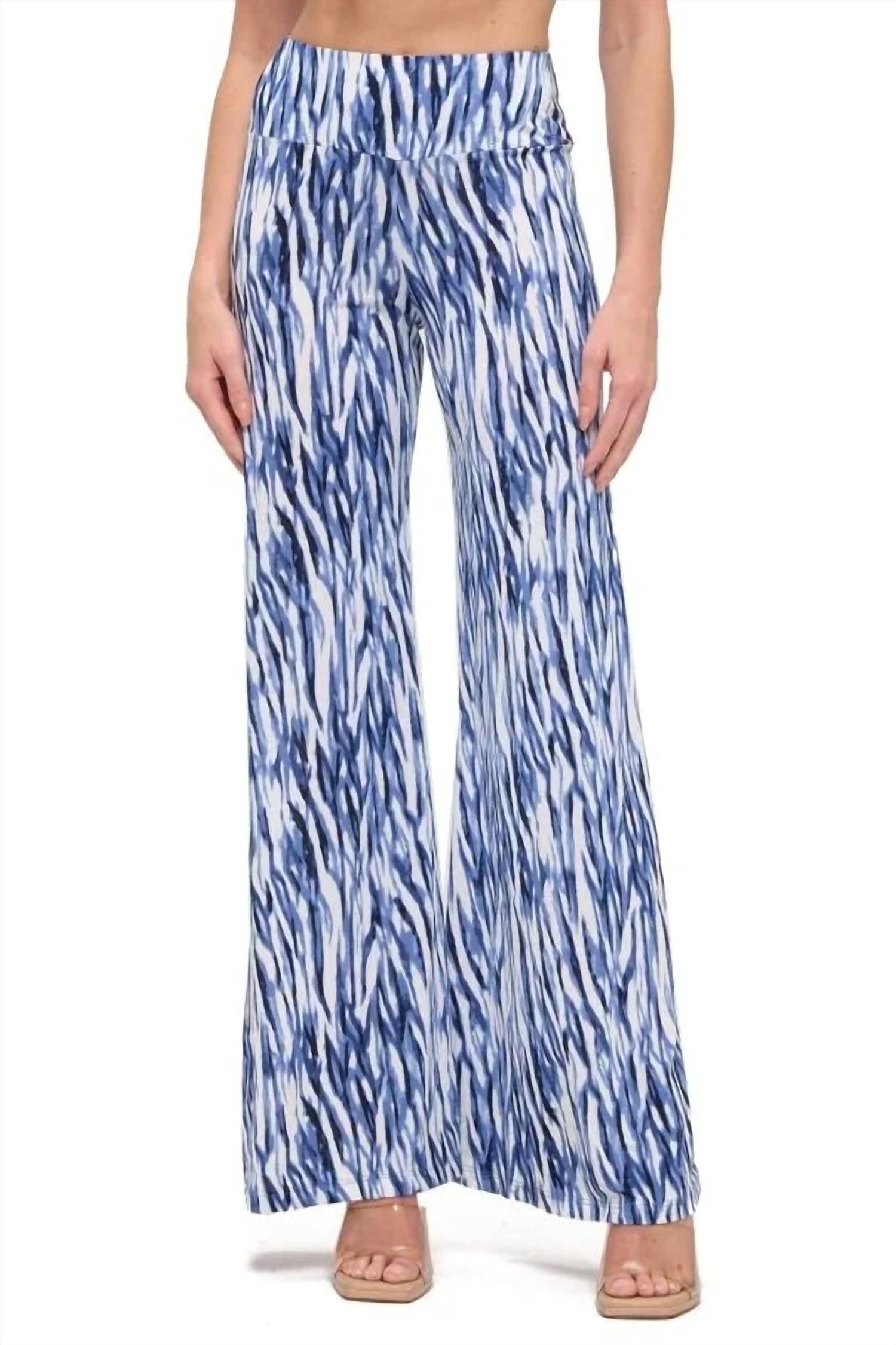 Ariella - Women's Tiger Palazzo Pant