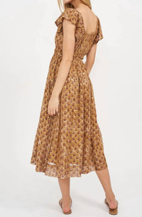 Marea - Jane Lillie Tinsel Midi Dress