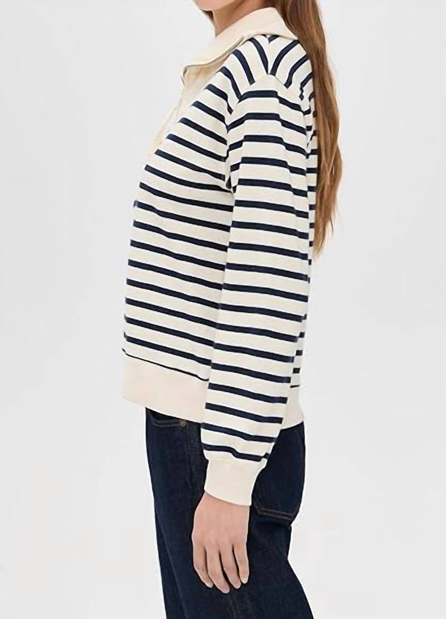 Xirena - Kat Stripe Sweatshirt