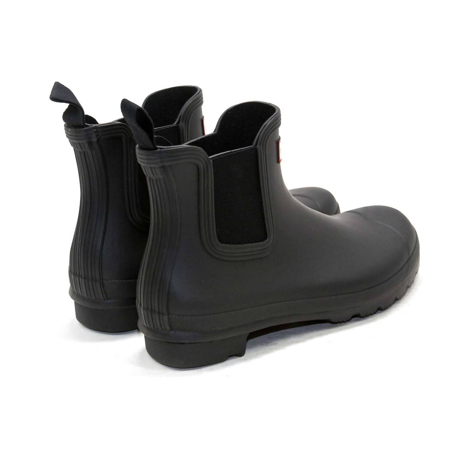 HUNTER Women's Original Chelsea Boots in black - women's shoe - alternate view