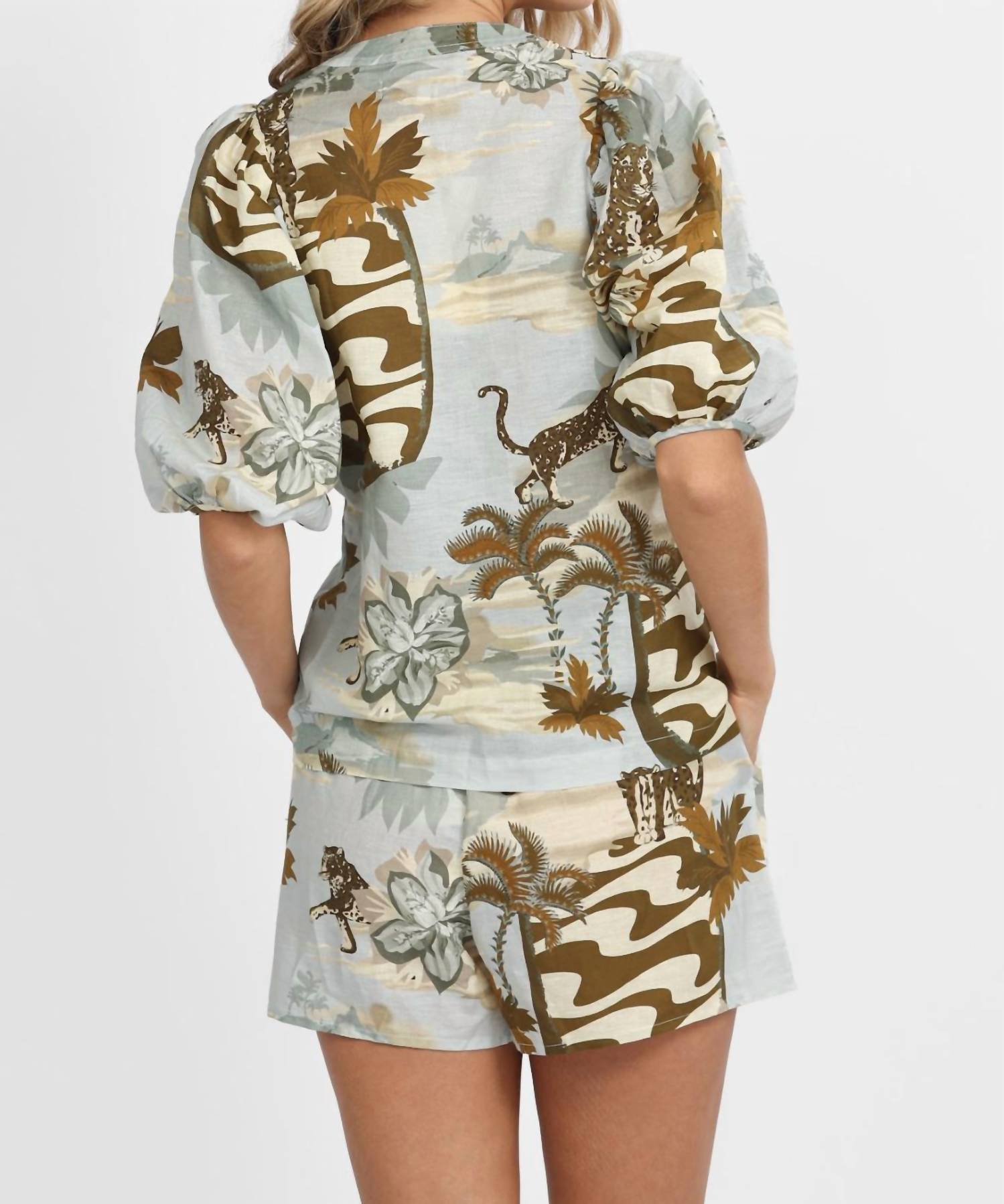 Las Surenas - Ipanema Print Inspired Short