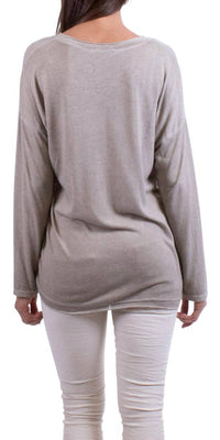Gigi Moda - Amour V-Neck Sweater