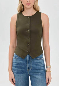 Veronica Beard - Caroline Button Down Vest