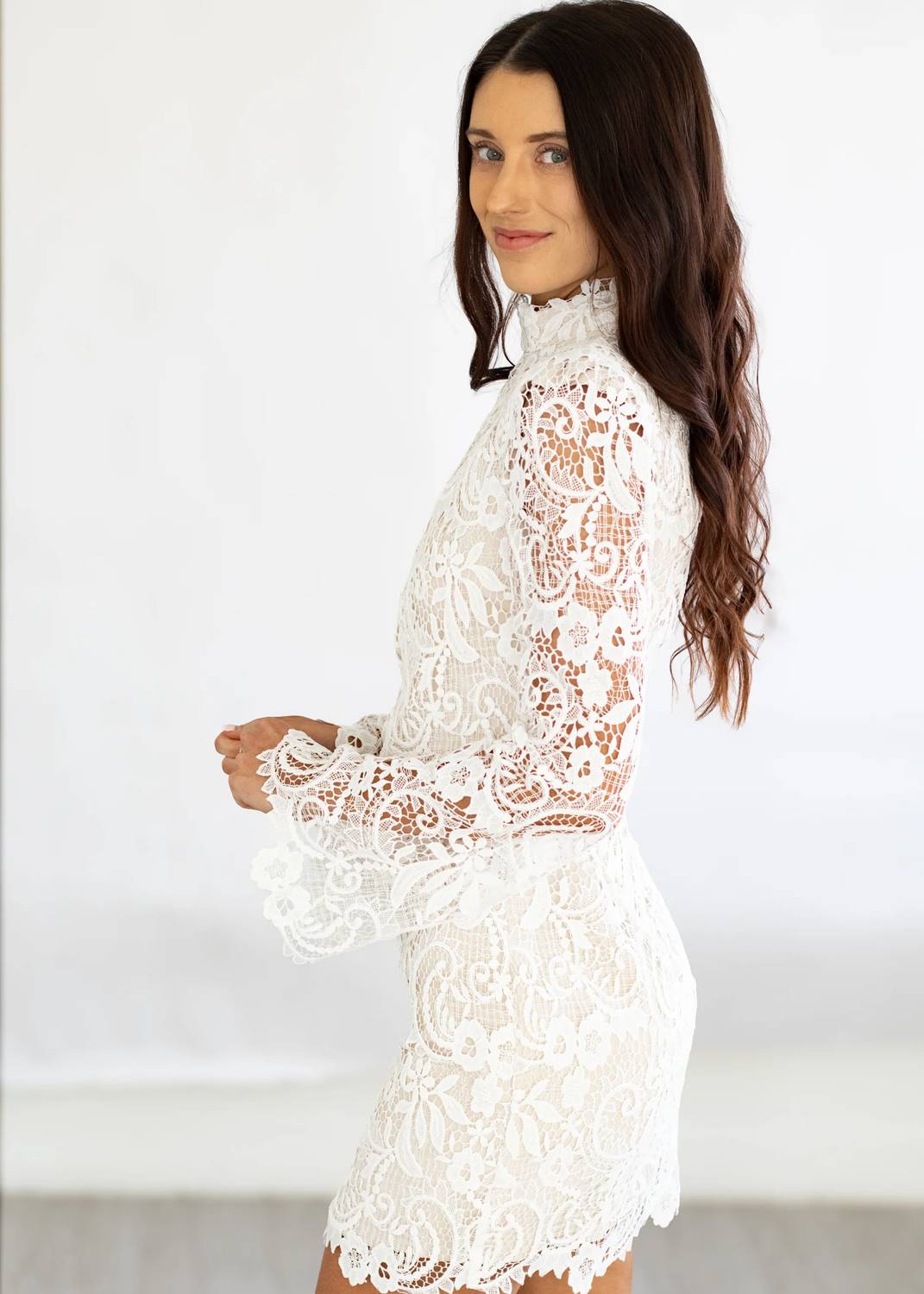 Elliatt - Cora Long Sleeve Mini Dress