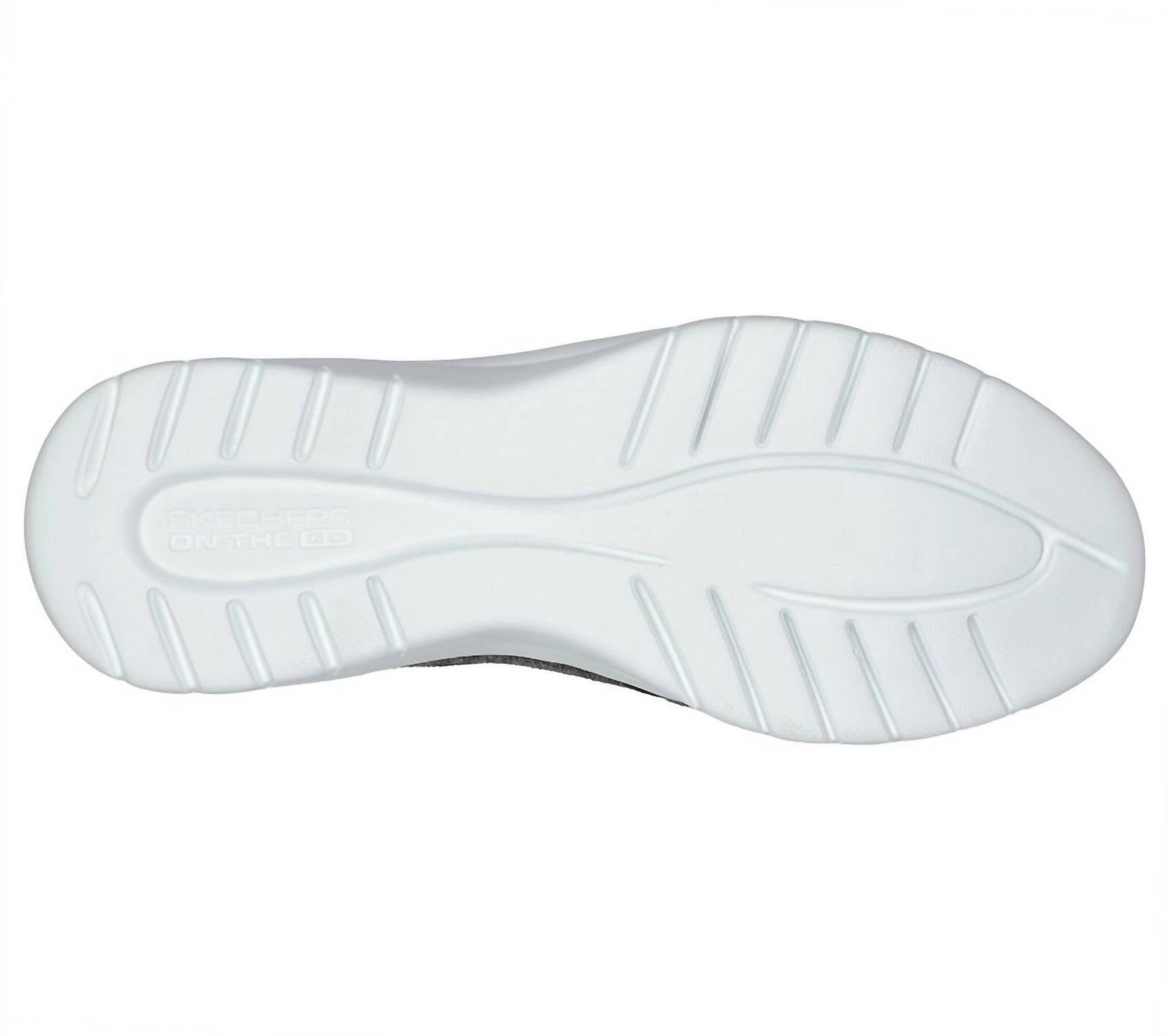Skechers Women's On The Go Flex Shoes in black white - women's sneaker - alternate view
