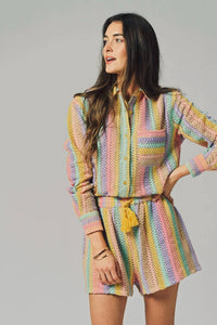 The Shirt - Hannah Crochet Short