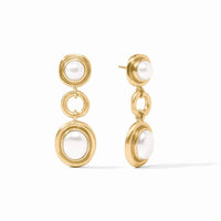 Julie Vos - Wave Tier Pearl Earrings