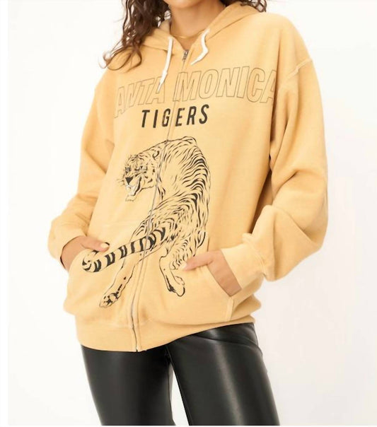 Project Social T - SANTA MONICA TIGERS ZIP HOODIE