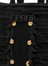 Elektra'S Workshop - Women's Handmade Tassel Tote Bag