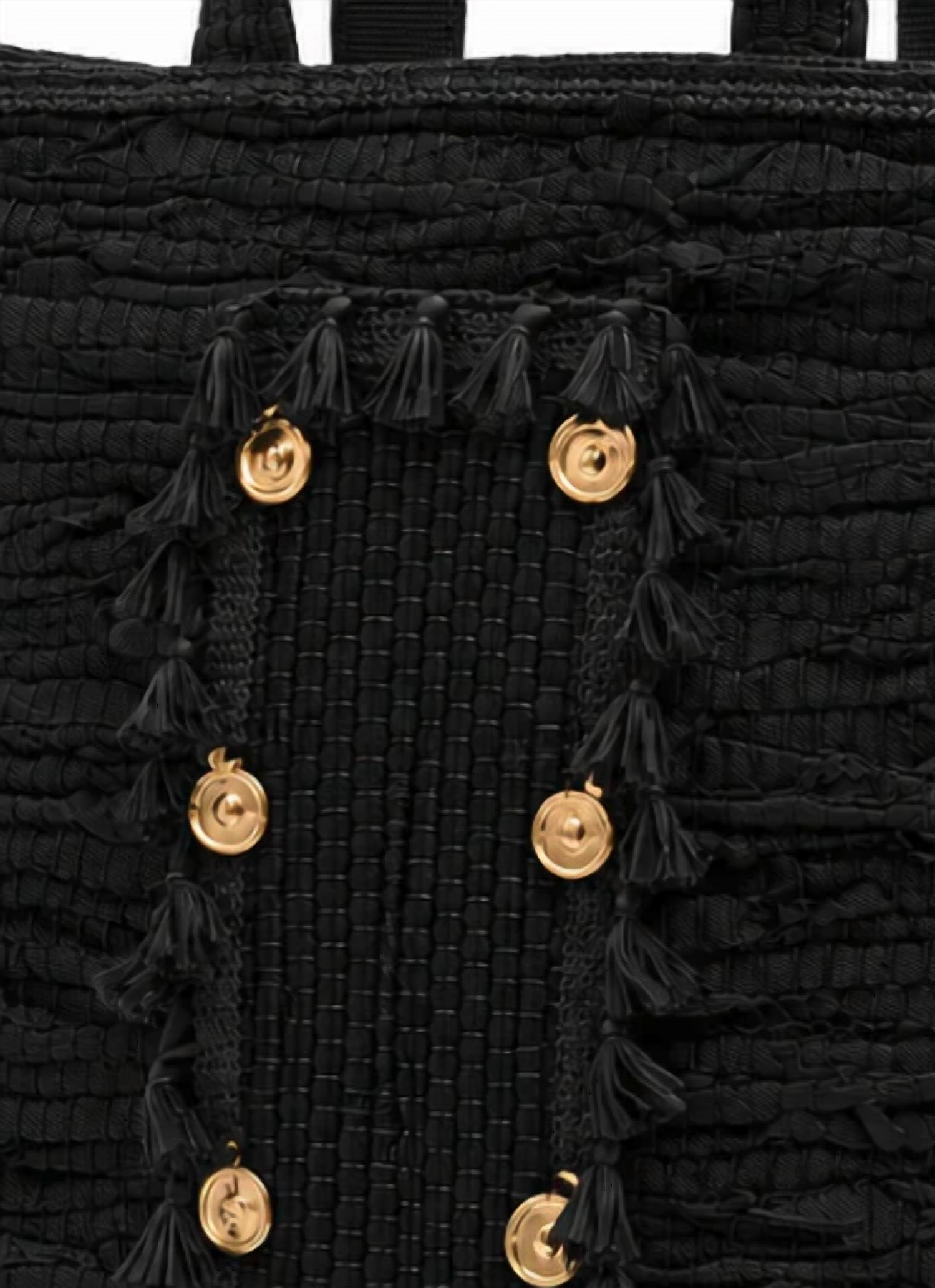 Elektra'S Workshop - Women's Handmade Tassel Tote Bag