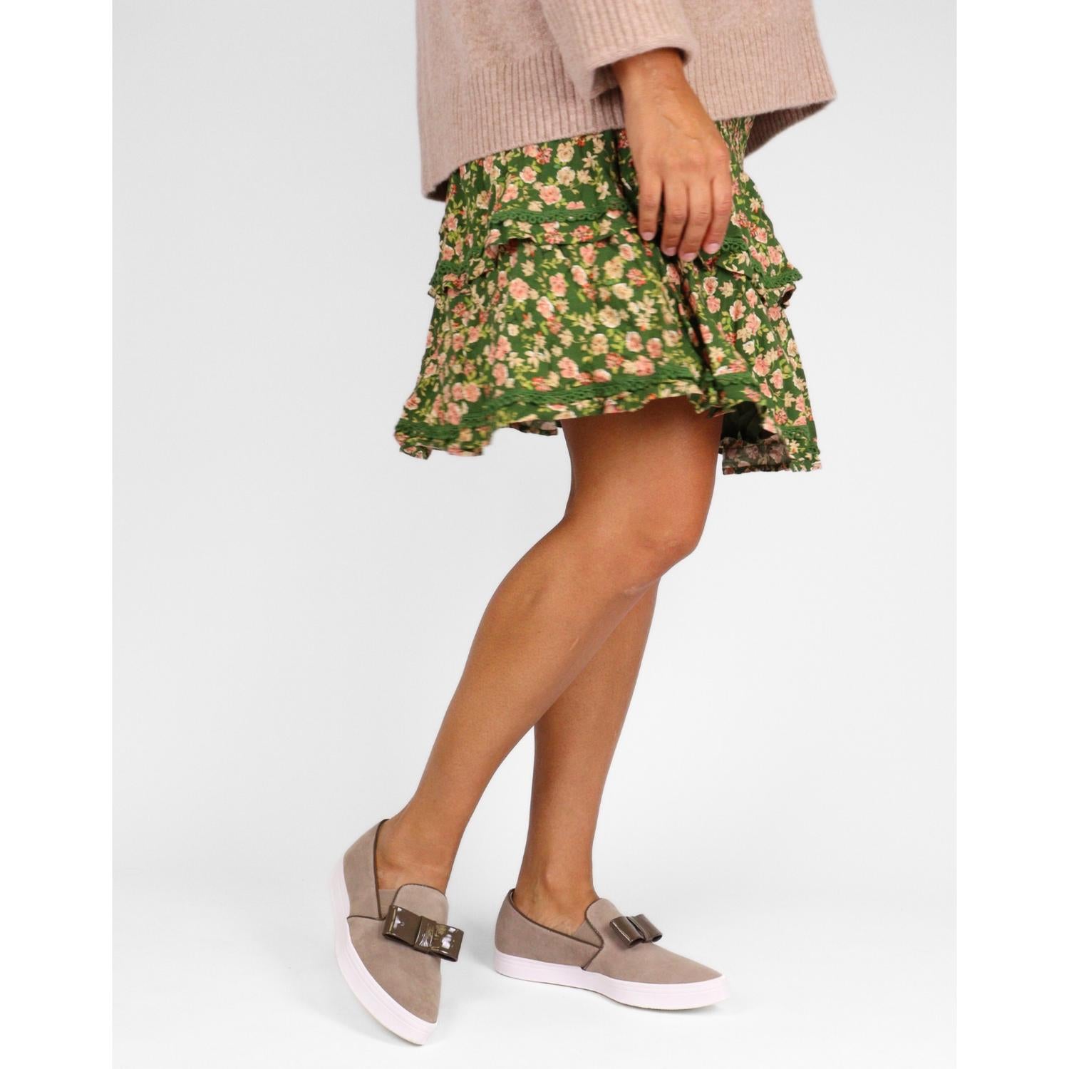 ALL BLACK Women's Tux Slip-on Sneakers in taupe - women's sneaker - view 6
