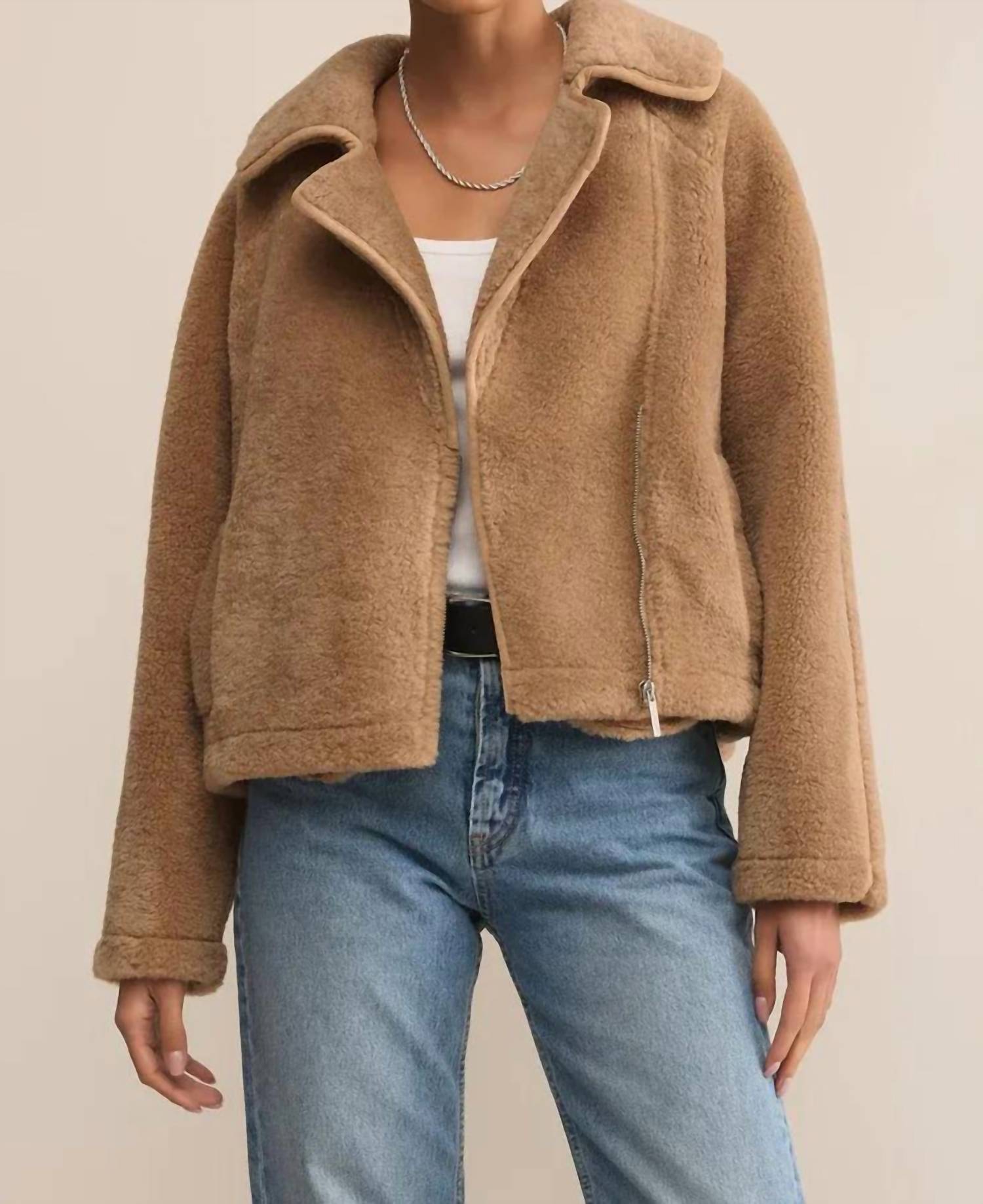 Z Supply Townsend Jacket in natural - women's jacket