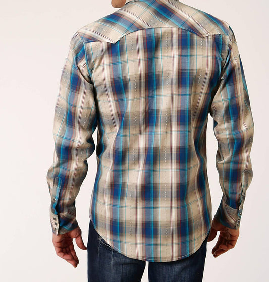 Wrangler - Dobby Western Snap Shirt