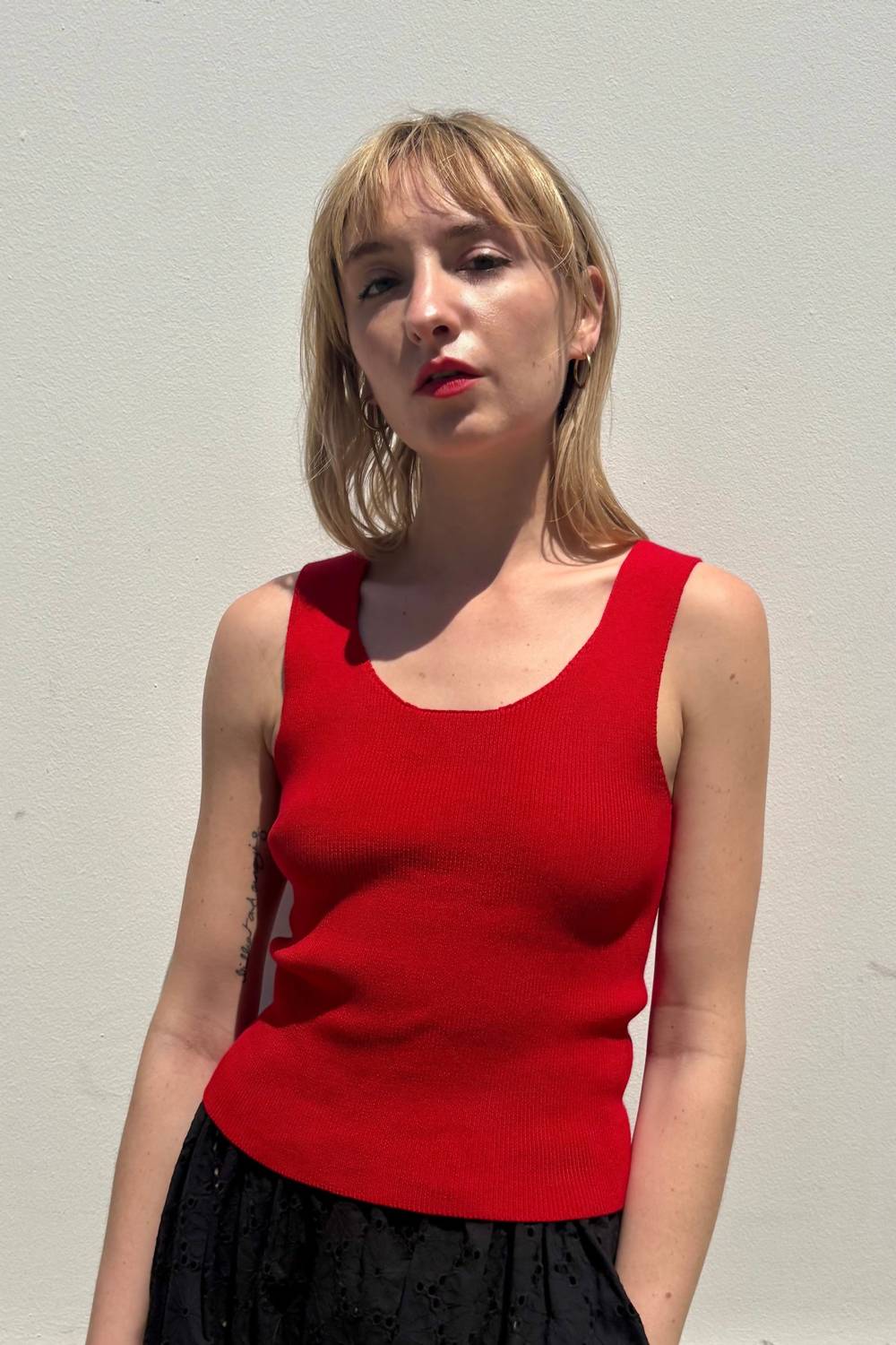 Rose Velvet - Katie Pima Cotton Tank Top